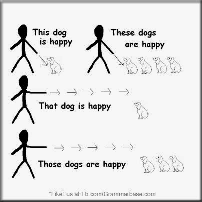 Вивчаємо англійську: Різниця між this, these, that, those